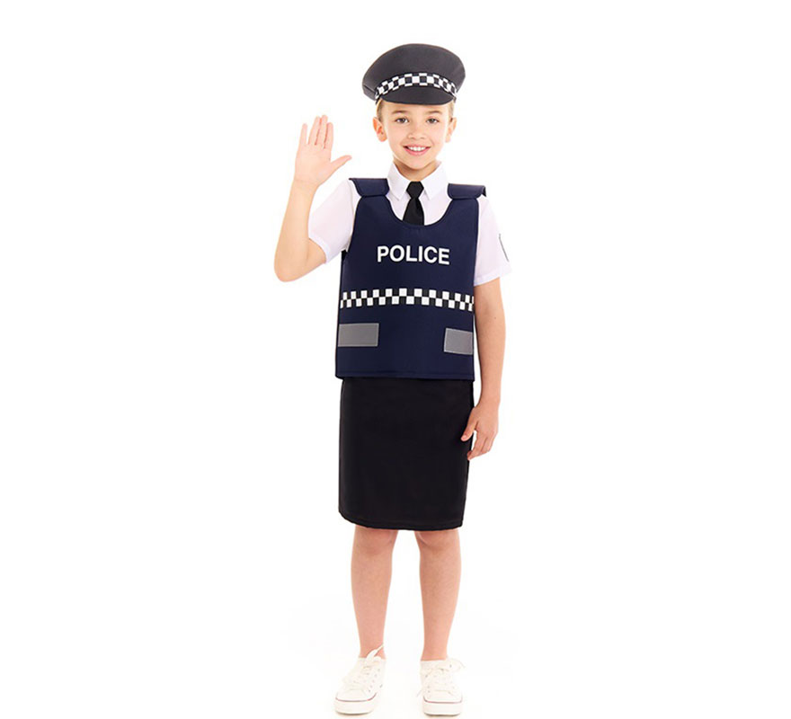 Police Vest Costume for Girls