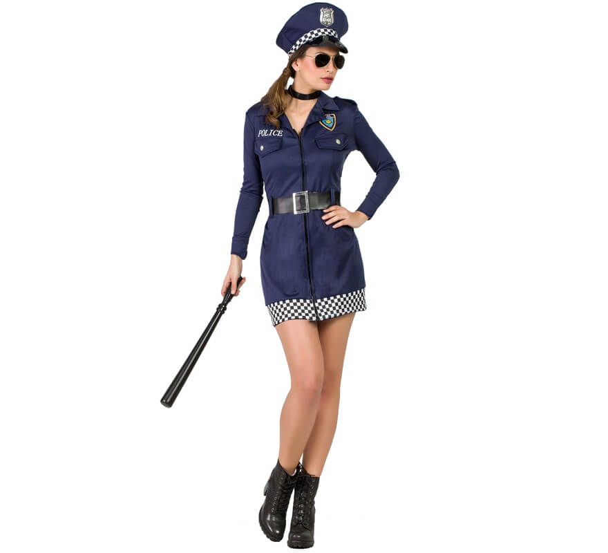 Sexy Déguisement Policière Femme Accessoire Police Costume
