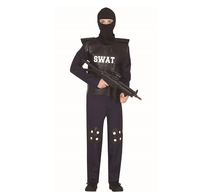 Disfraz de Policia Swat para adolescente