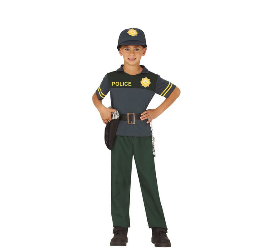 Disfraz Policía Infantil Niña
