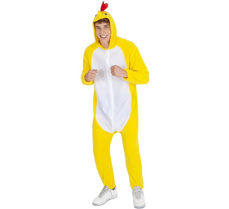 Adult Hooded Chicken Costume