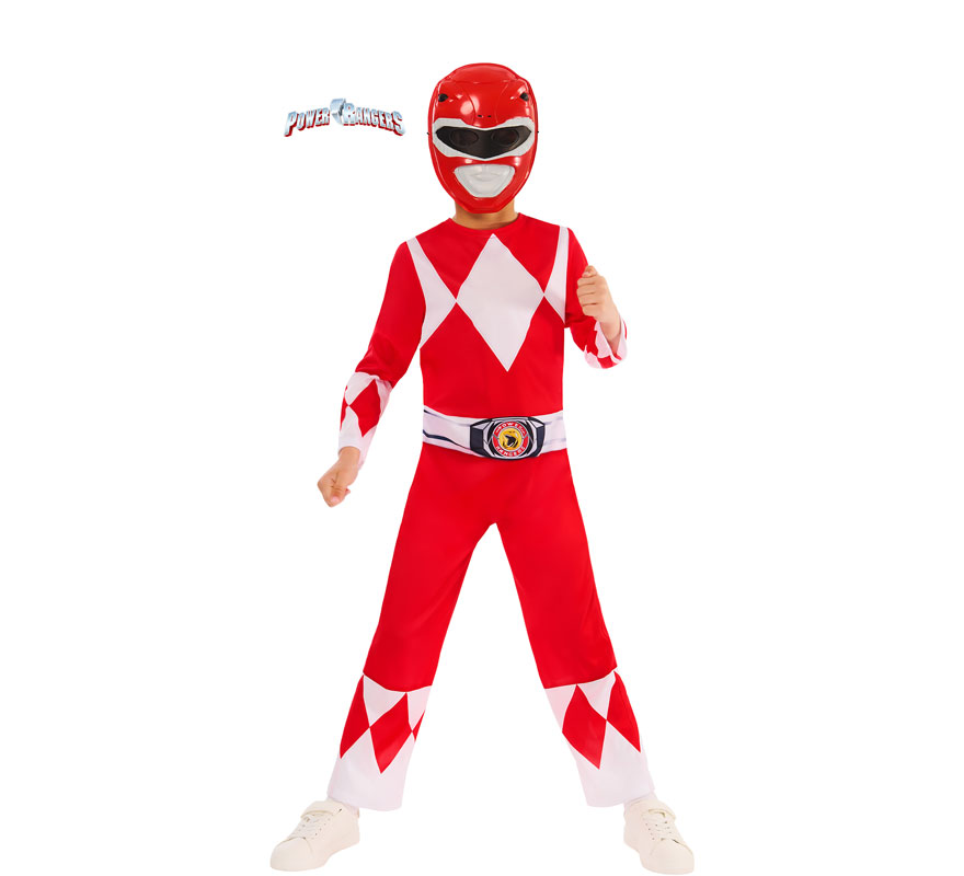 Power costume Red Ranger for boys