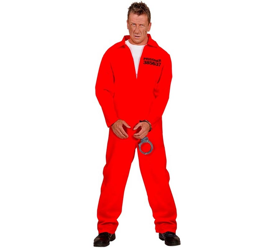 Crazy Prisoner Costume for Men