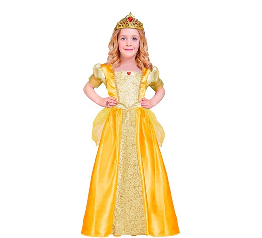 Yellow Princess Costume for Girls