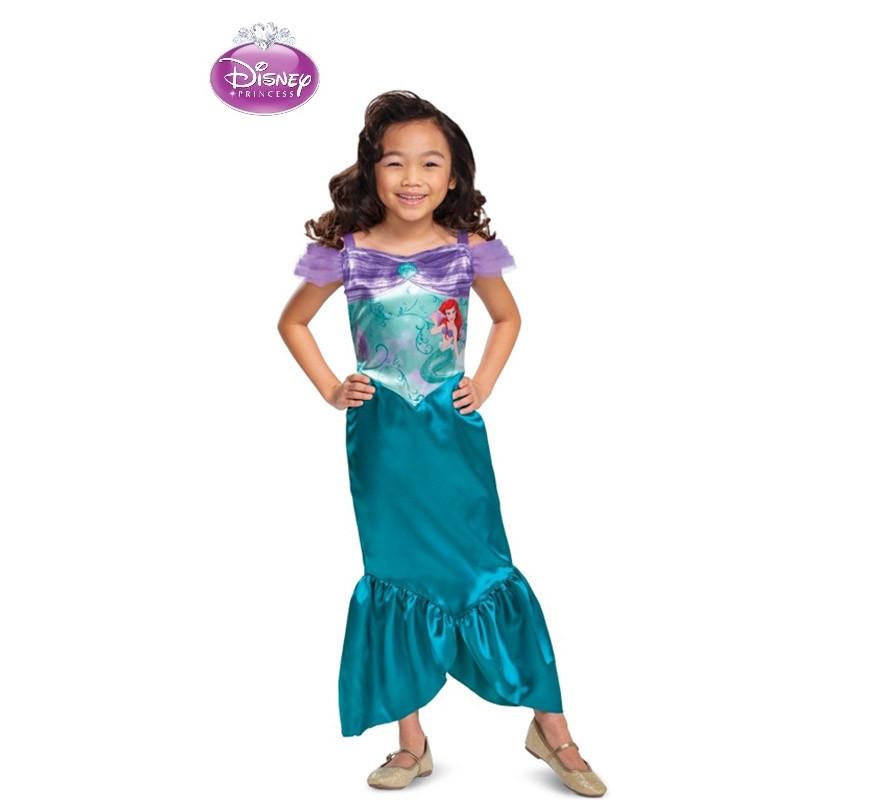 Costume da Principessa Ariel Basic Plus per bambina