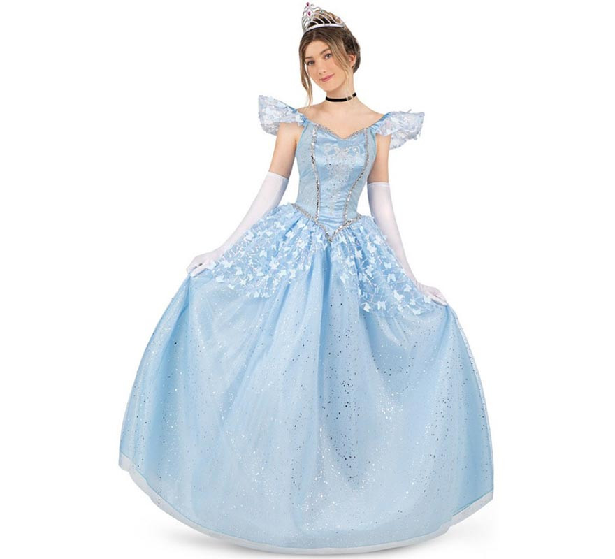 Sky Blue Fairytale Princess Costume for Women