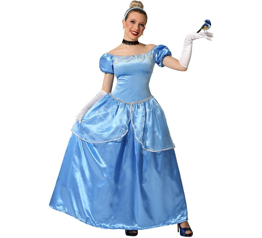 Blue princess costume for women