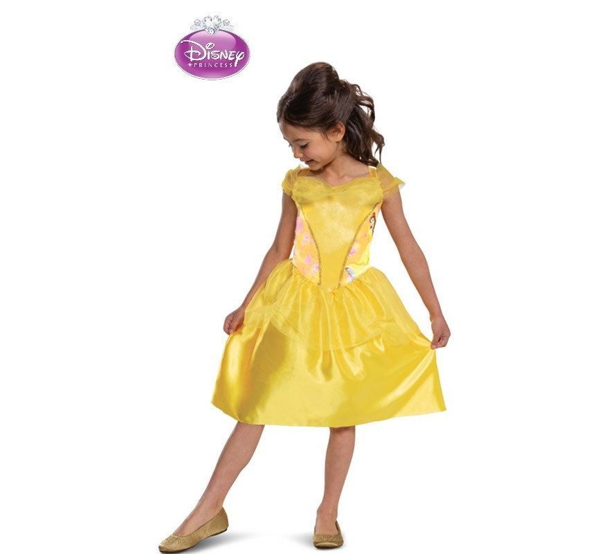 Basic Plus Costume da principessa Belle per bambina