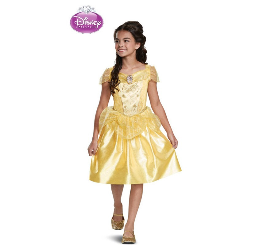 Costume classico da principessa Belle per bambina