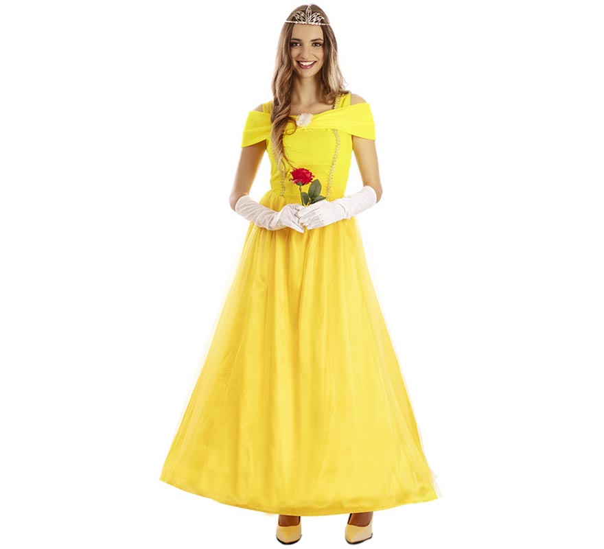 Yellow Fairytale Princess Costume for Women