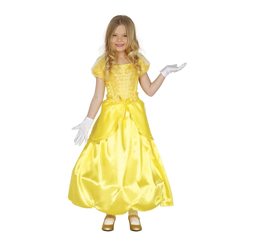 Yellow Fairy Princess Costume for Girl