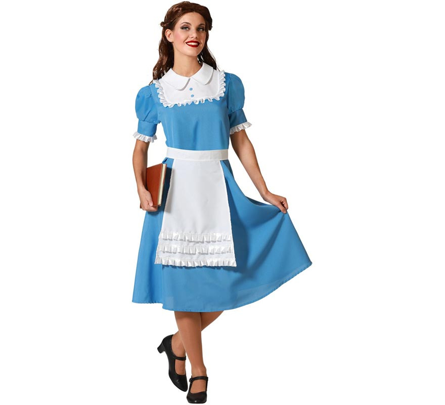 Blue Fairytale Princess Costume for Women