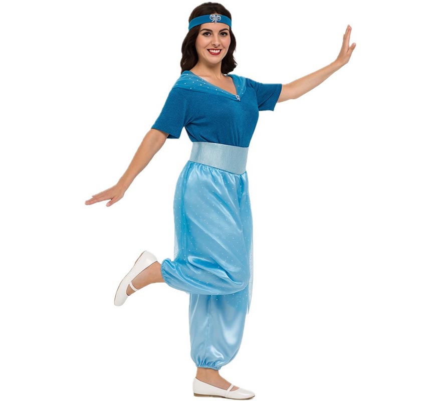 Blue Desert Princess Costume for Women