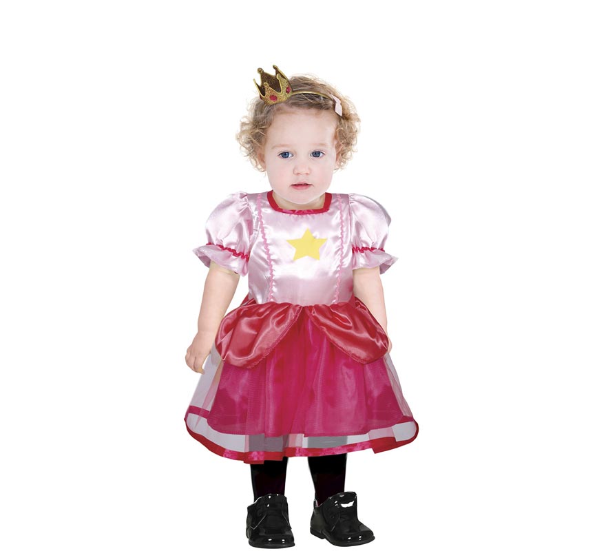 DEGUISE TOI Costume Da Principessa Giallo Per Bambina - Taglia S (4-6 Anni, 110-120 Cm), 100% Poliestere