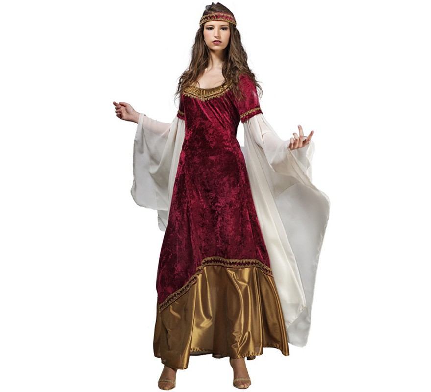Disfraz de Princesa Medieval Uriel para mujer