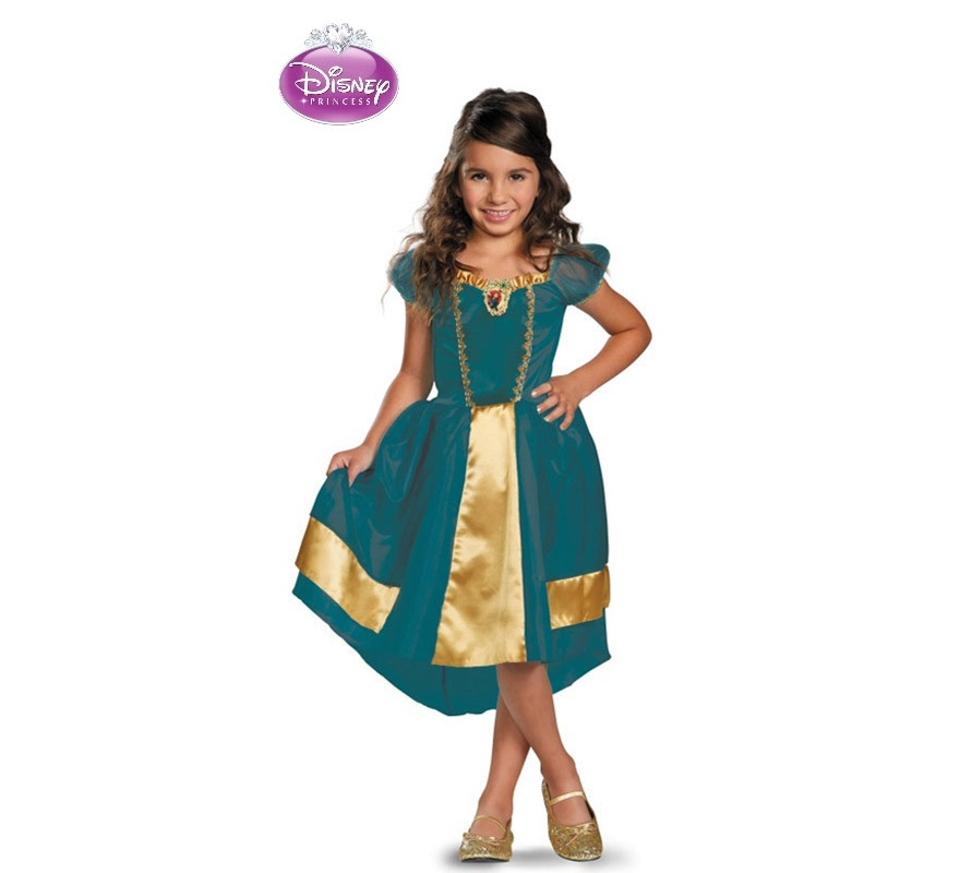 Costume classico da principessa Merida per bambina