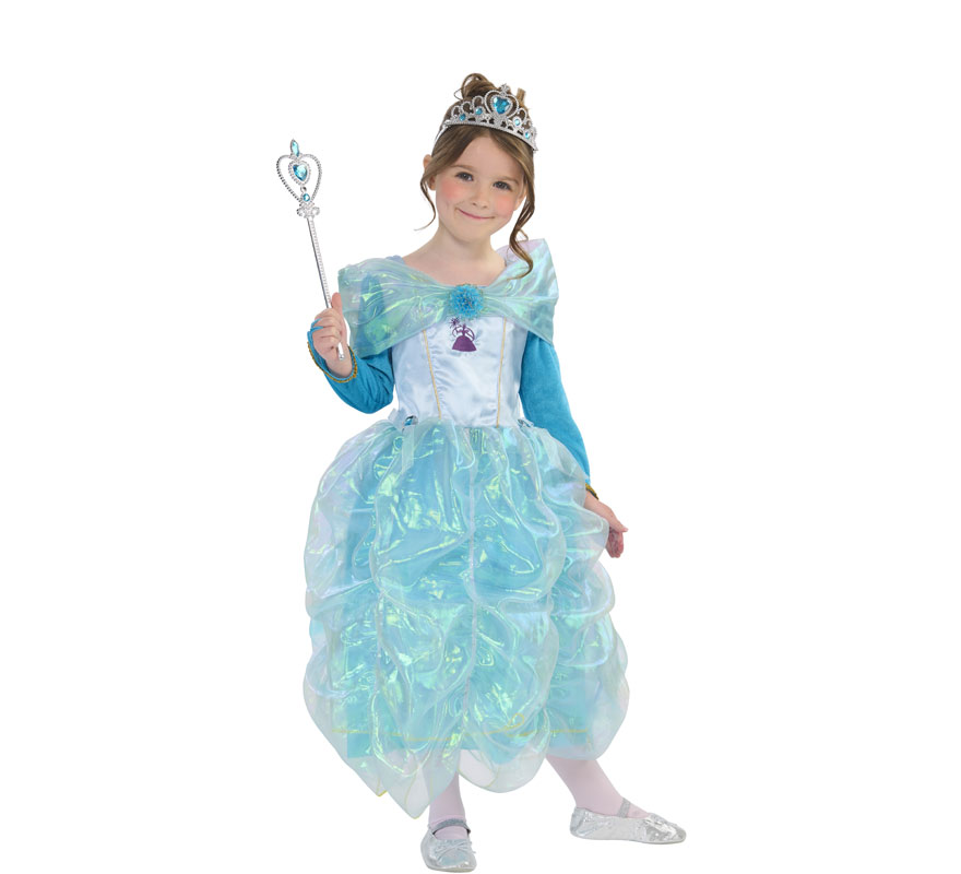 Blue Paradise Princess costume for girls