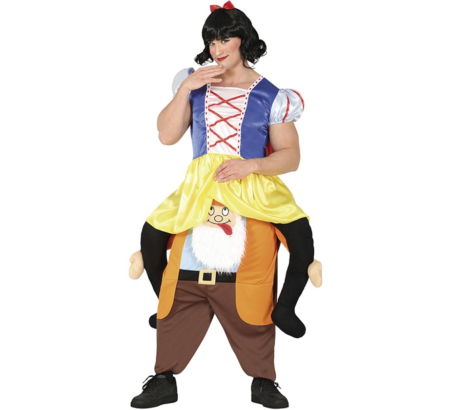 Princess on dwarf costume for men