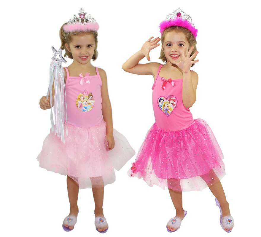 Disfraz de Princesas Disney para niña en 2 modelos