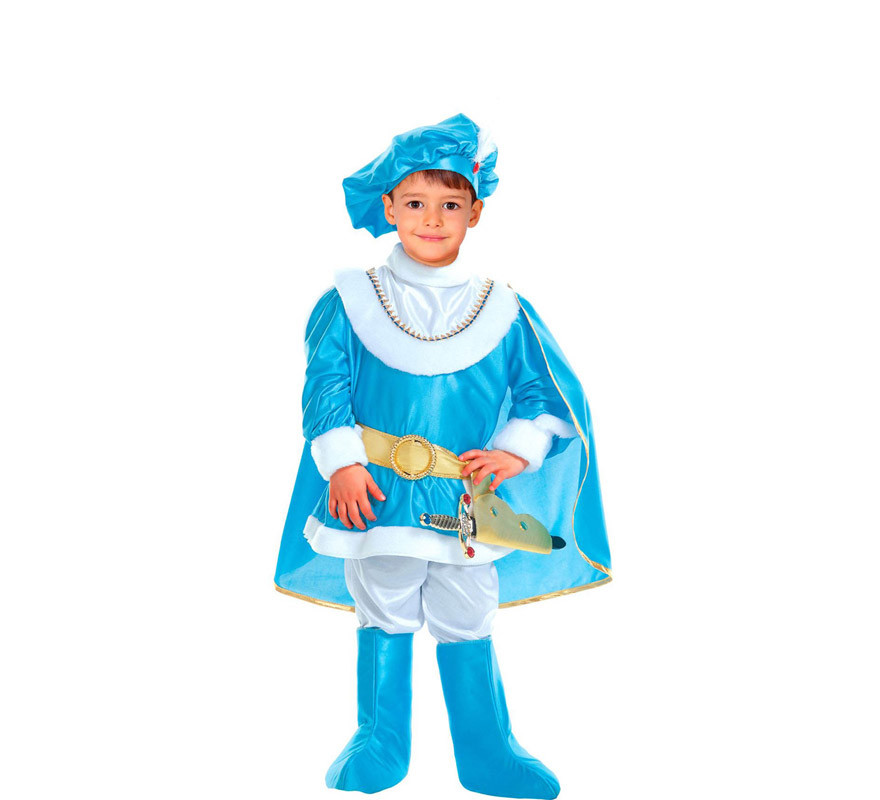 Costume da principe azzurro con cappello per bambino