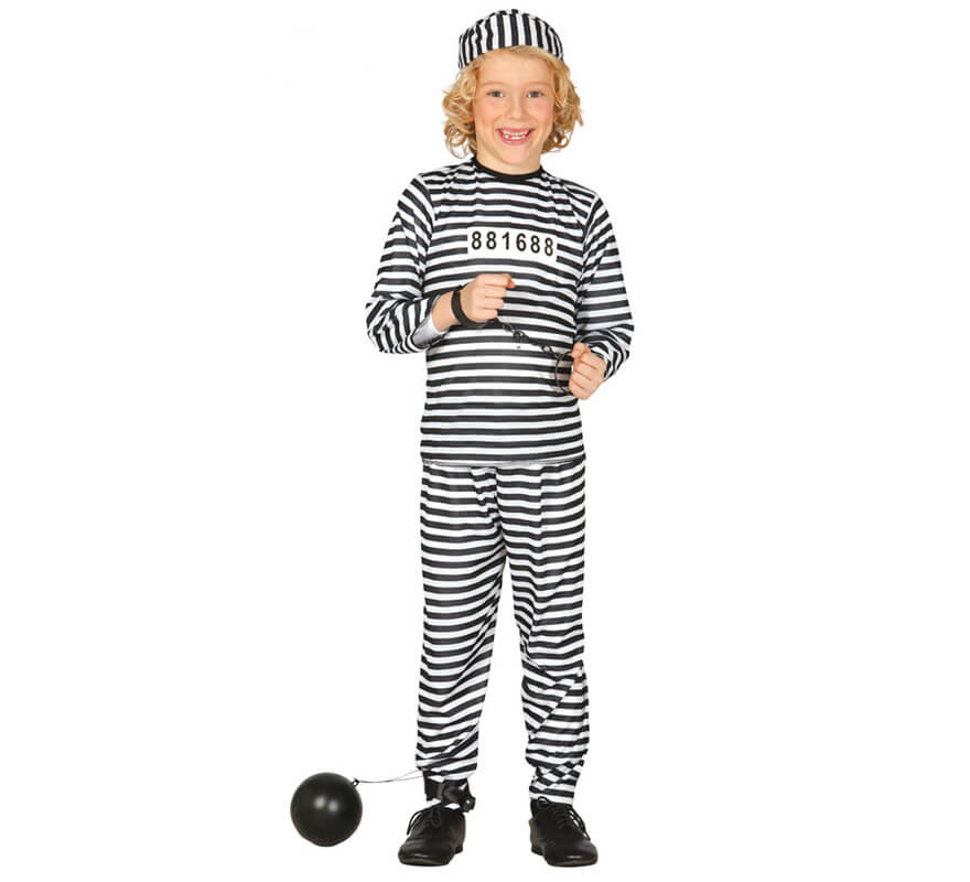 Disfraz de Prisionero para niños