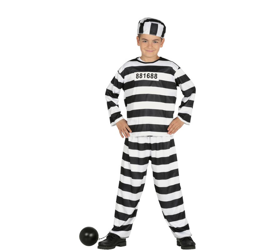 Prisoner costume for children