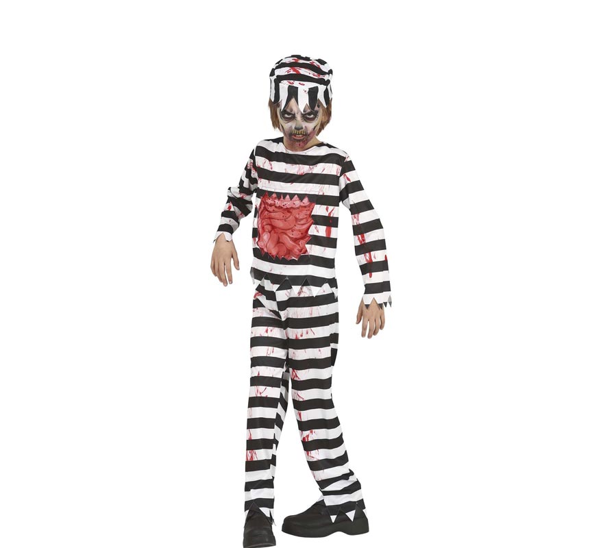 Costume da prigioniero zombi per bambini