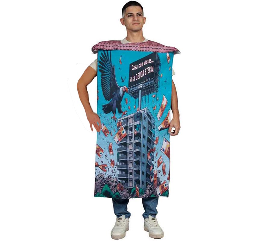 Costume de protestation pour les prix de location d'appartement pour adultes