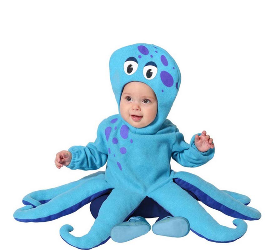 de Pulpo Azul Tentáculos para bebé