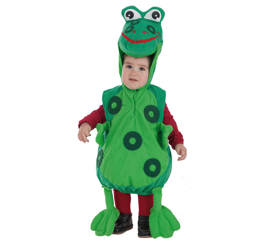 Disfraz de Ranita verde para bebé