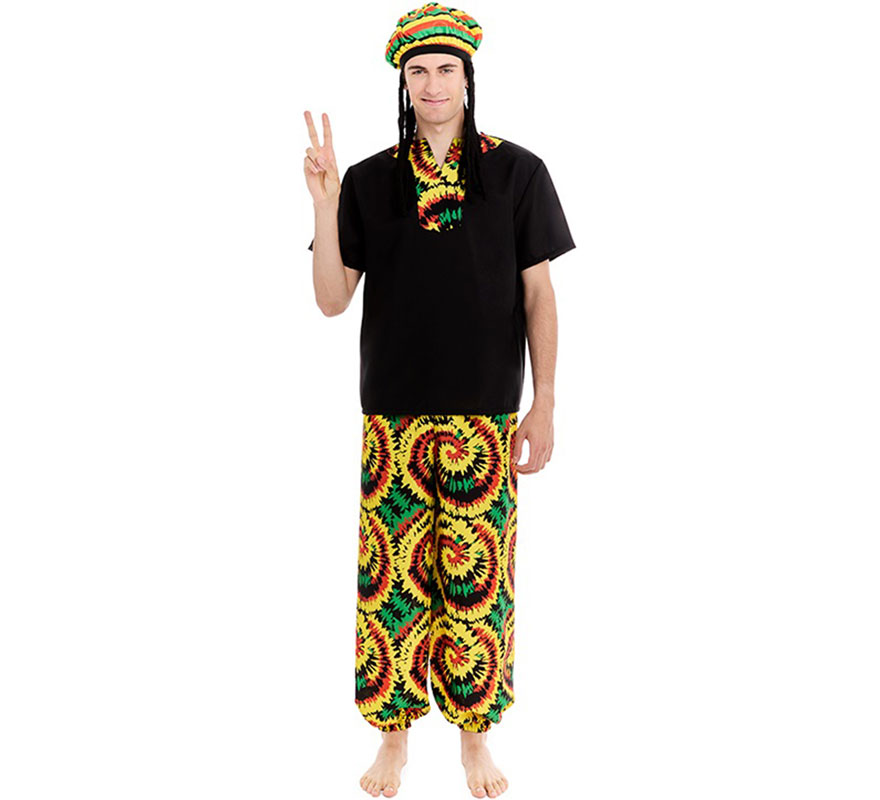 Jamaican Rastafarian costume for men