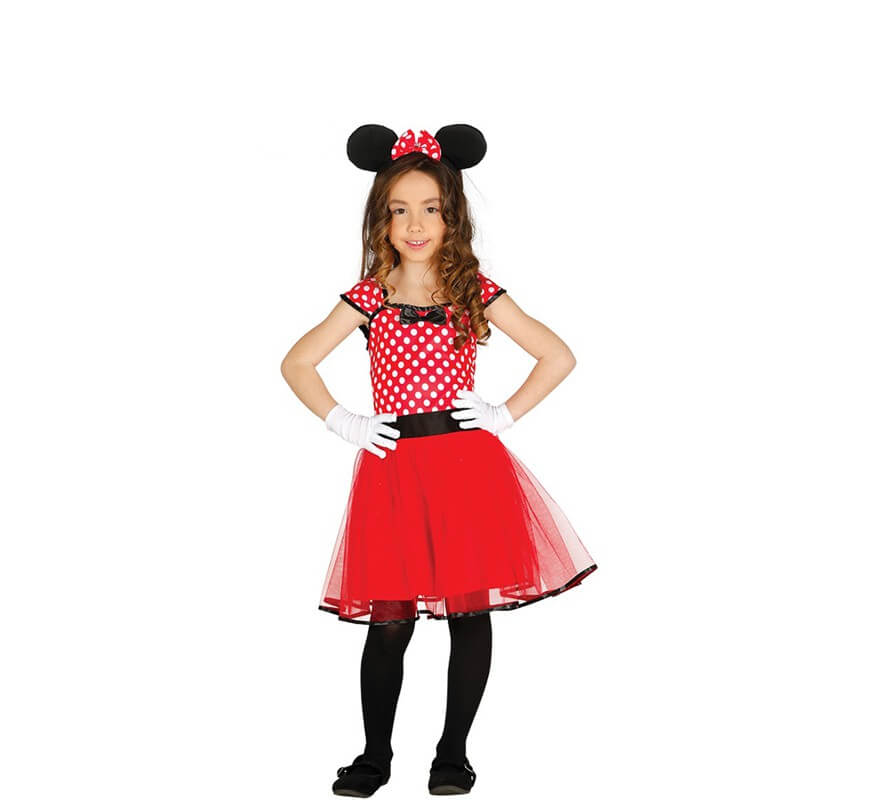 Minnie Mouse - Disfraz 3-4 años (varios modelos), Disney Princess Dress Up