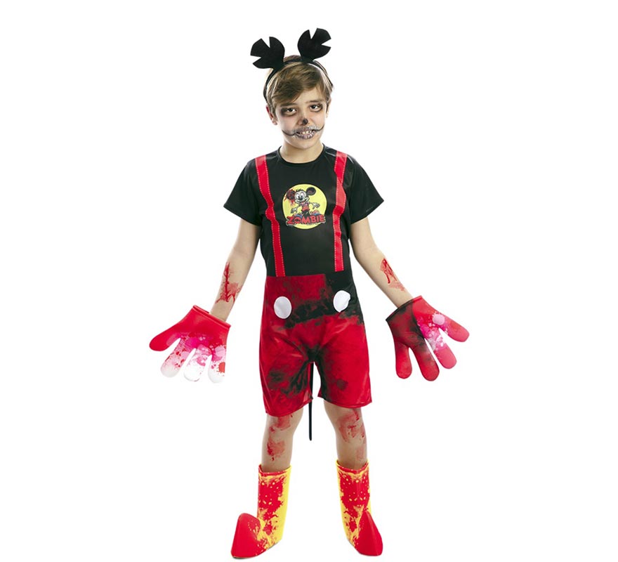 Zombie Mouse Costume for Boys