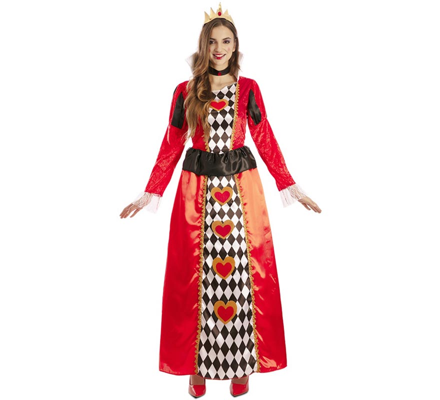 Queen of Hearts costume for women