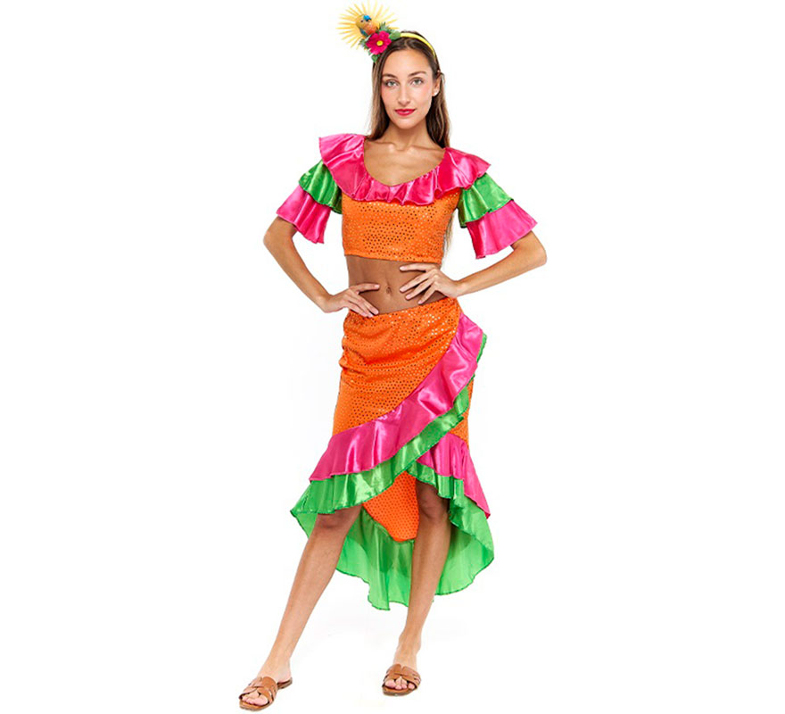Disfraz de Reina de Samba para mujer
