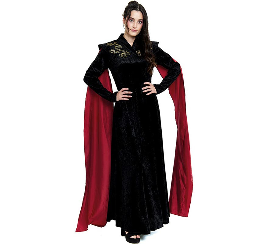 Smiffy's - Disfraz de reina medieval para mujer, Rojo - : Ropa,  Zapatos y Joyería