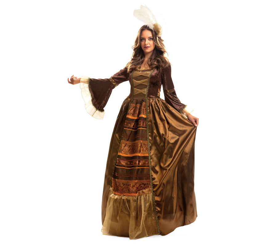 Disfraz de Reina del Renacimiento de lujo para mujer