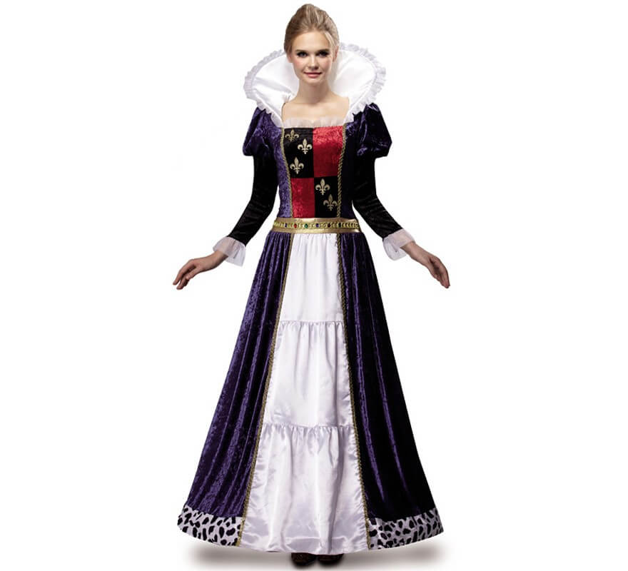 Disfraz de Dama Medieval Ludmila para mujer