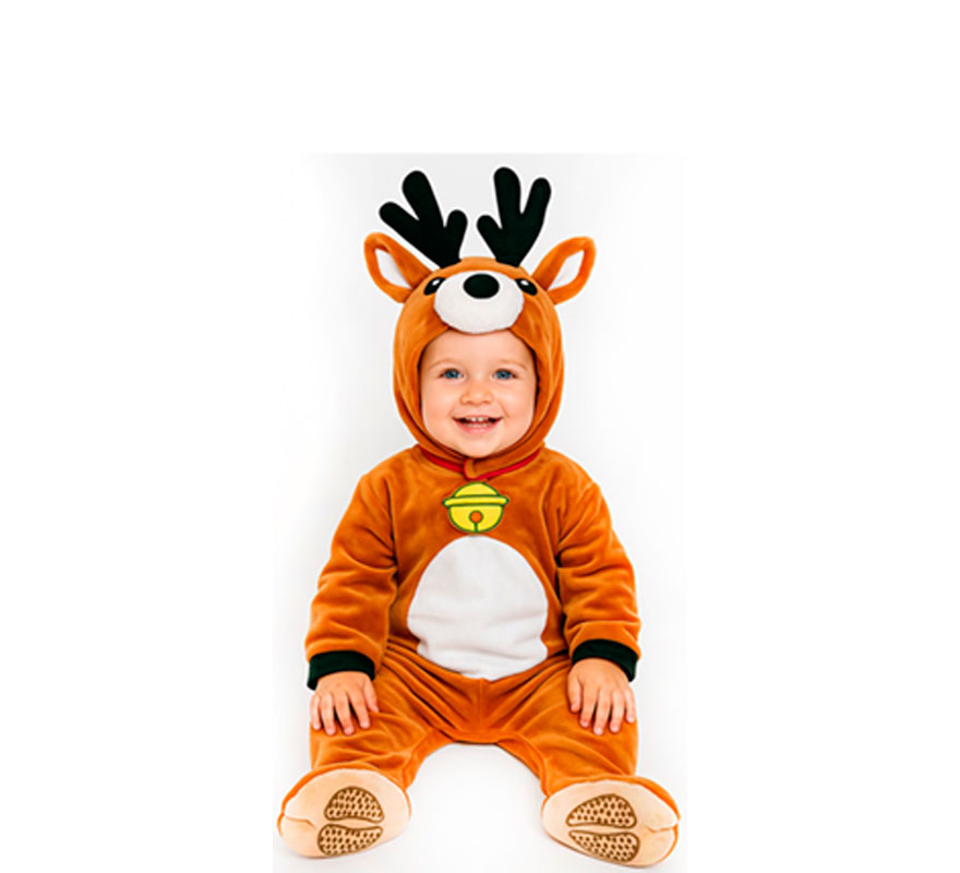 Brown Reindeer Costume for Baby