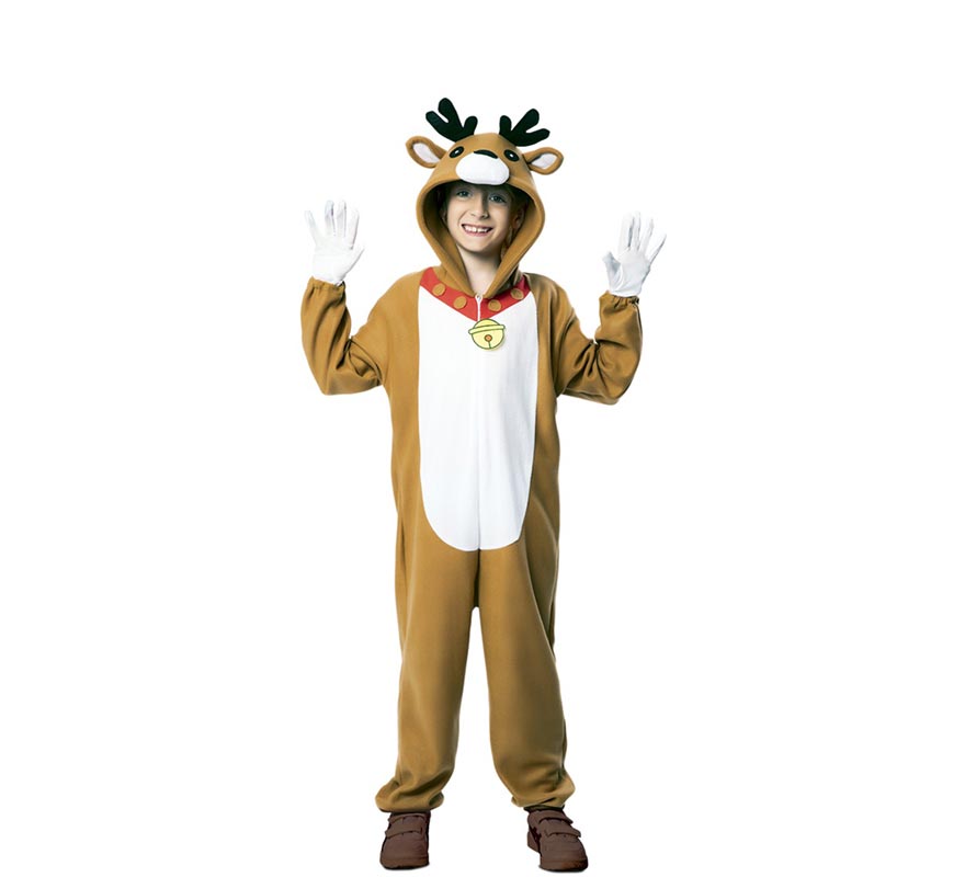 Brown Reindeer Costume for Kids