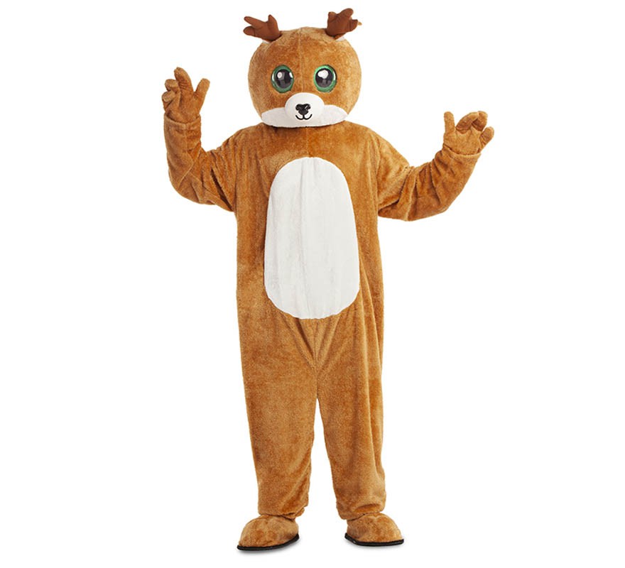 Reno costume de mascotte pour adultes