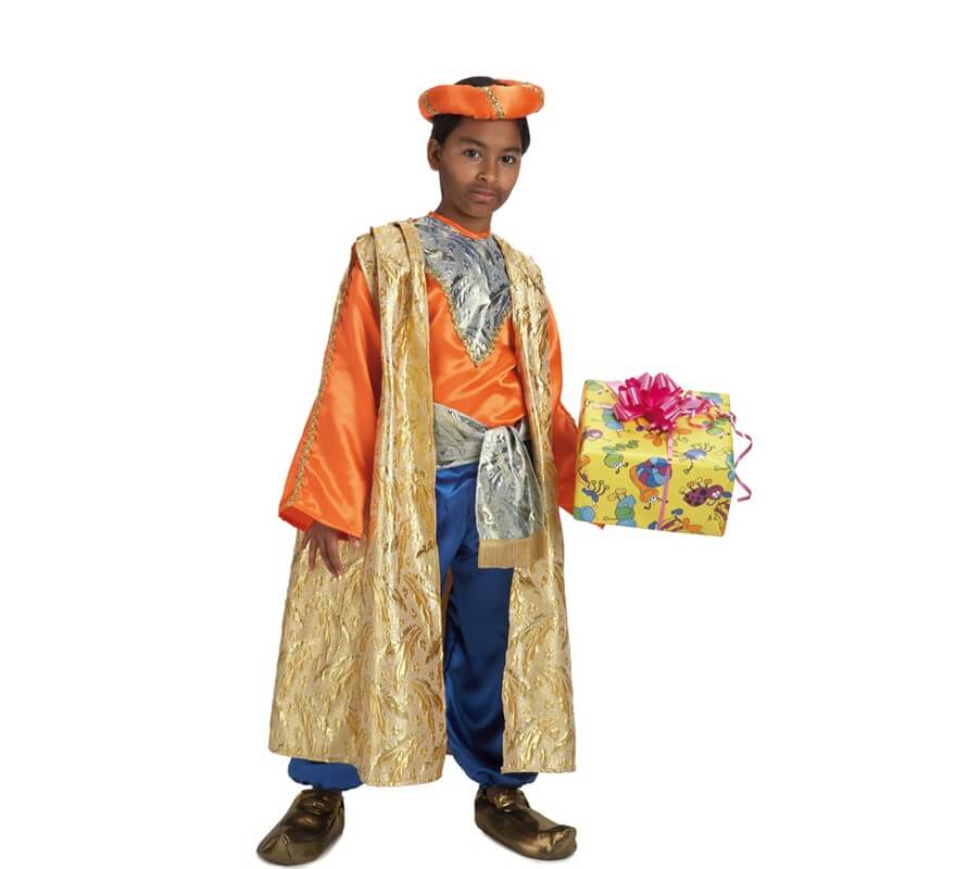 Disfraz de Rey Baltasar para niño