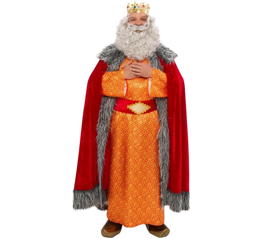Disfraz de Rey Mago Melchor para hombre