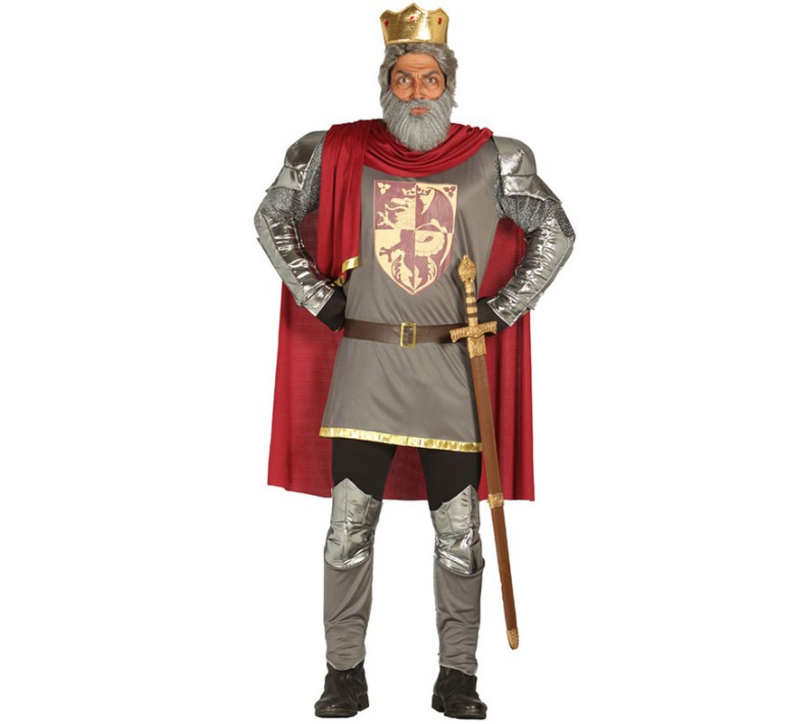 Disfraz de Rey Ricardo Corazón de León para Hombre