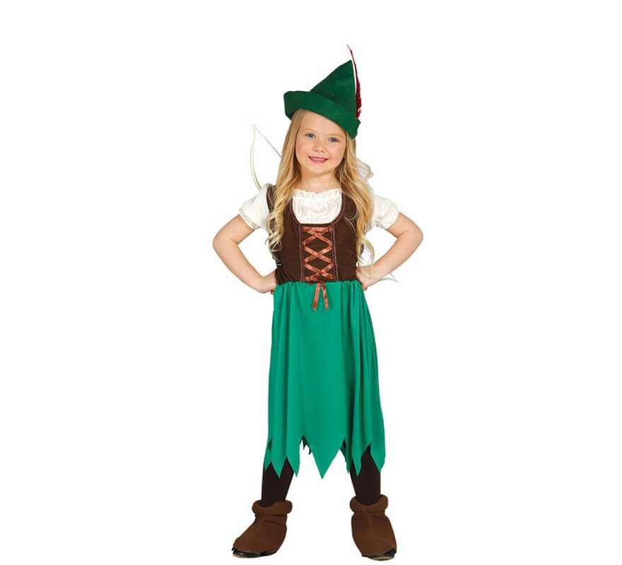 Disfraz de Robin Hood para niña