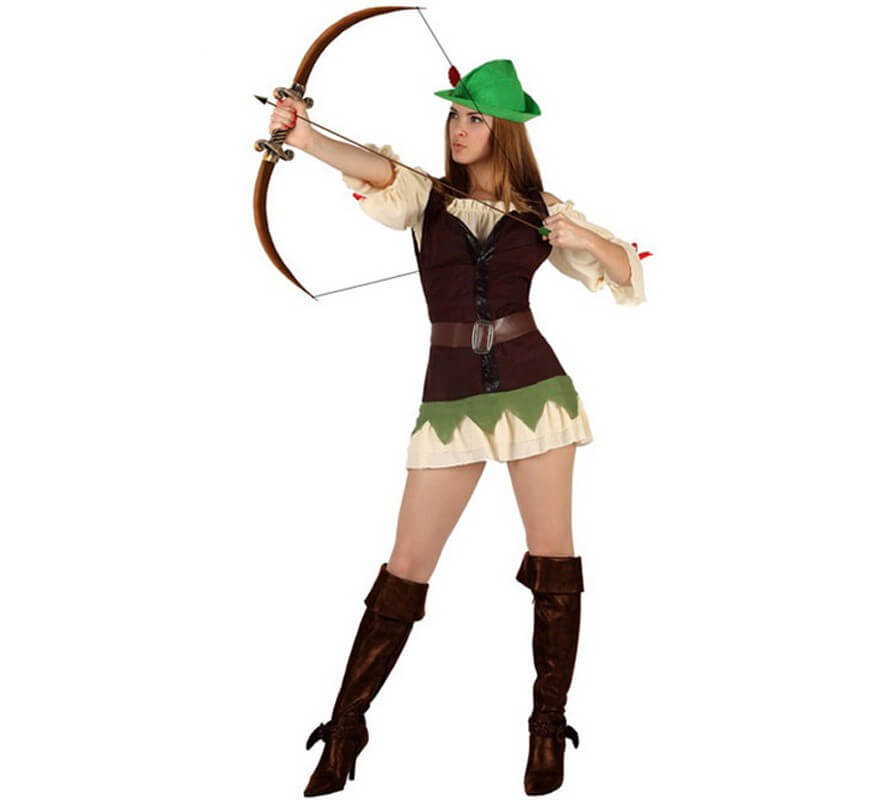 Disfraz de Robin Hood sexy para mujer
