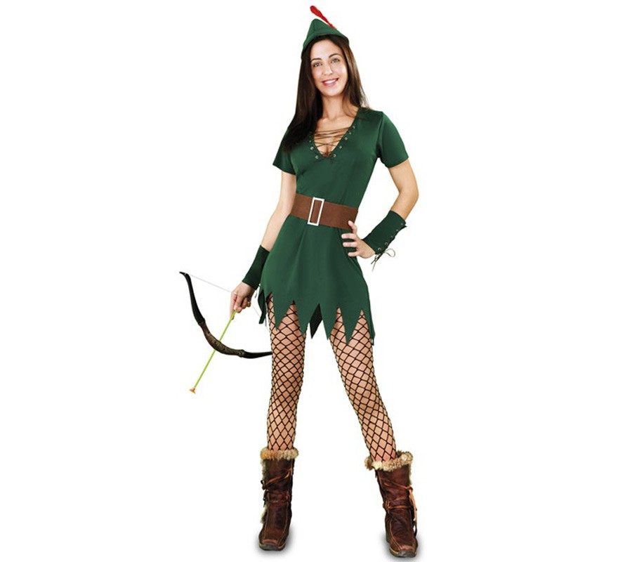 Disfraz de Robin Hood Sexy para mujer
