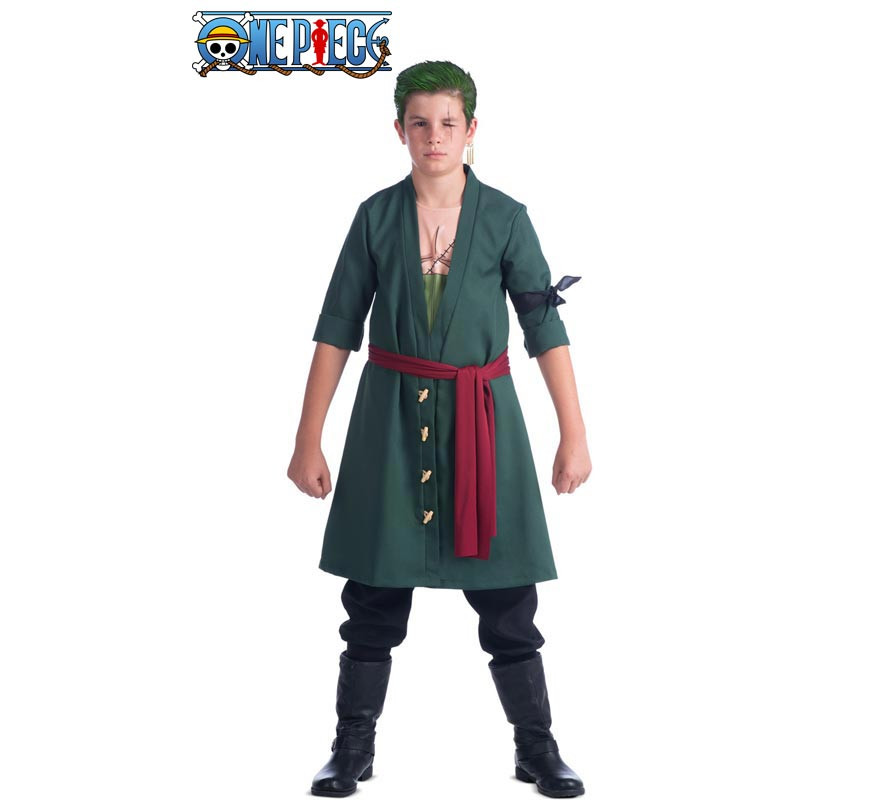 Costume da ragazzo di One Piece Zoro