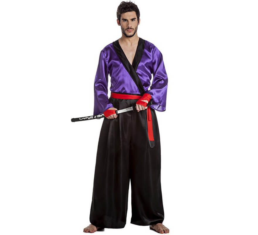 Disfraz de samurai para mujer