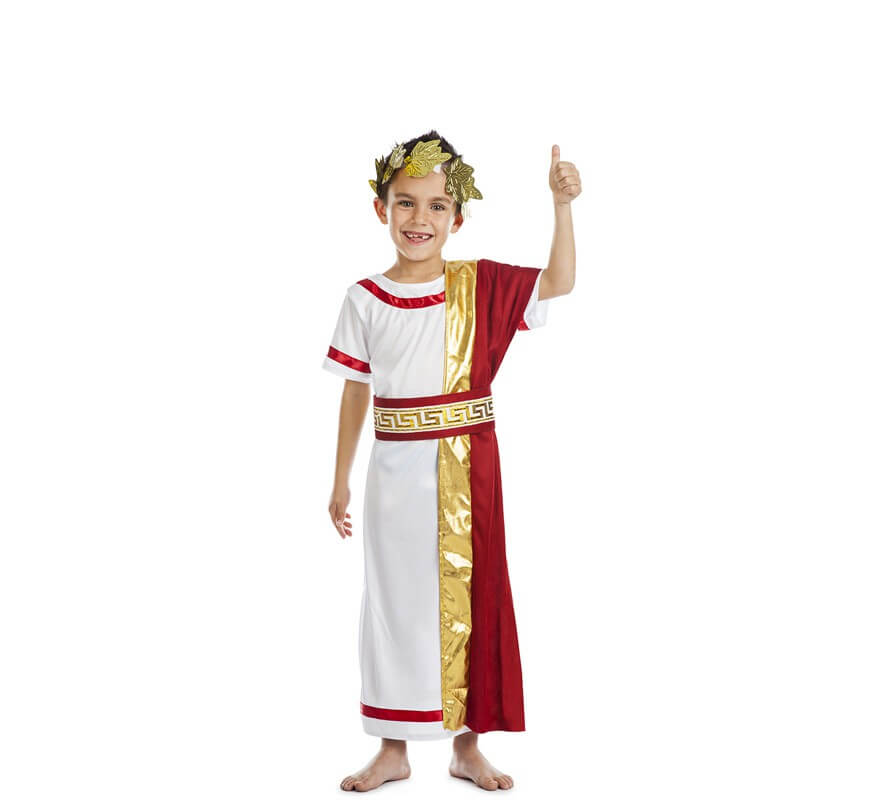 Disfraz de Senador Romano para niño